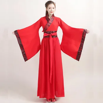 Moterų Hanfu Tang Dinastija Senovės Kostiumai Hanfu Suknelė Kinijos Liaudies Šokių Drabužius Pėstininkas Su Kardu Drabužių, Tradicinių Pasakų Cosplay