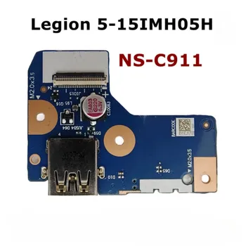 Lenovo Legiono 5-15IMH05H USB Power formos dugną Valdybos Atiduoti Kabelis NS-C911 100% Testuotas, Pilnai Darbo