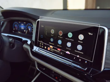 VW Volkswagen Atlas 2024 12inch Automobilio radijo, GPS Navigacijos 2VNT PET screen protector, plėvelės, Interjero priedai