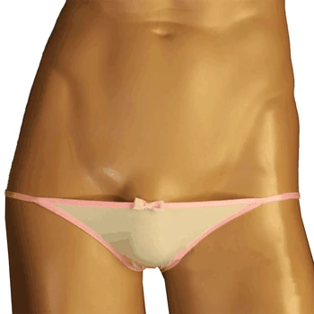 Mens G-String Bikini Thong Ruožas Apatiniai Kvėpuojantis Lengvas Apatinės Kelnės Sexy T-Nugaros Apatinės Kelnės Susiduria Užpakalis