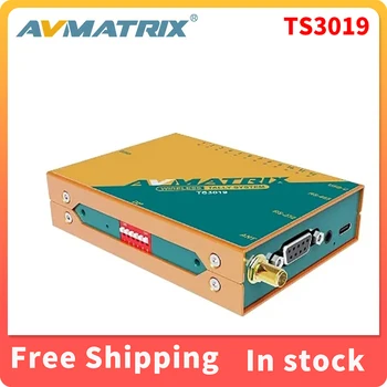 AVMATRIX Belaidžio Video Switcher TS3019 Sutampa PTZ Nuotolinio Valdymo Sistema 200m Pavarų Vmix Roland Su GPIO Sąsaja BM