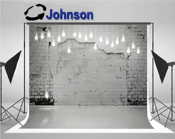 plytų sienos, Lemputės šviesa fone Aukštos kokybės Kompiuteris spausdinti šalis backdrops