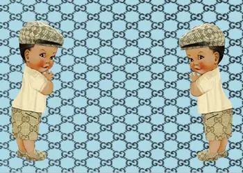 7x5FT Individualizuoti Dvyniai Baby Shower Retro Modelio su Gimtadieniu Pasirinktinius Nuotraukų Lauko Skalbti Raukšlių Nemokamai Poliesteris Polycotton