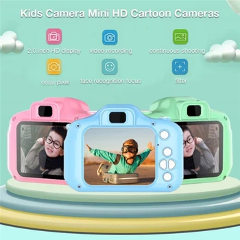 X2S Vaikai Vaikai Kamera Švietimo Kūdikių Dovanų Mini Skaitmeninė Kamera, 1080P Vaizdo Kamera, 2Inch Ekranu W3JD