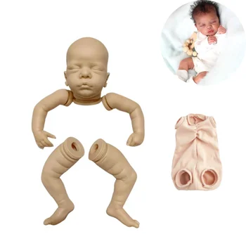 19 Colių Unpainted Reborn Baby Lėlės Rinkinys Romy Miega Kūdikio Formų Tuščią Nebaigtų Nesurinkti Rinkinys Reborn Baby Doll 
