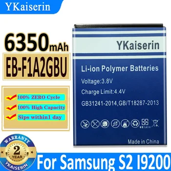 YKaiserin EB-F1A2GBU 6350mAh Akumuliatorius Samsung Galaxy S2 i9100 i9108 i9103 I777 i9105 i9100G i9188 i9050 B9062 Batterie