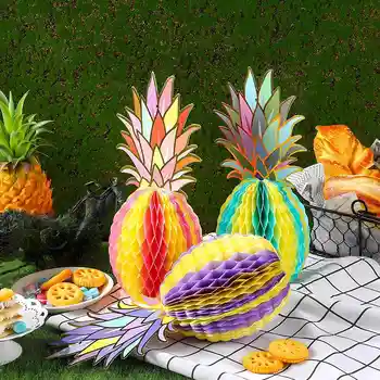 Havajų Ananasų Korio Girliandą Vasaros Atogrąžų Fiesta Šalis Gimtadienio Prekių Vaikas, Vaikų, Kūdikių Dušas Apdaila
