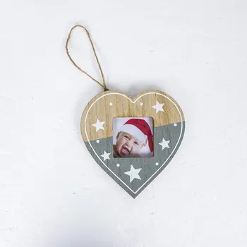 2019 naujas Kalėdų nuotraukų rėmelis Kalėdų kūrybos foto rėmelis pakabukas Kalėdų medžio apdaila pakabukas nuotraukų albumą lauke Christma