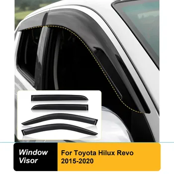 Oras Shield Langą Skydelis pertvara nuo Vėjo Toyota Hilux Revo 2015 2016 2017 2018 2019 2020 4PCS/Set Dviguba Kabina Priedai
