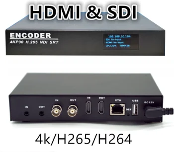 4k/H265/H264-Ultra Definition Encoder,Interneto Transliacija, HDMI/SDI IP (http/udp/rtsp/rtmp) Tinklo TV Kodavimo Sistema