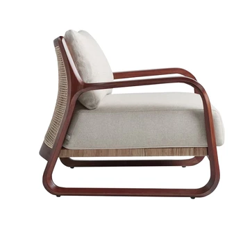 Rotango kėdė, sofa atsitiktinis Šiaurės paprasta šiuolaikinės pelenų kūrybos balkono kambarį rotango kėdė