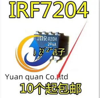 30pcs originalus naujas F7204 IRF7204 SOP8-pin MOSFET IC